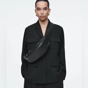 COS Utility Blazer Black 06